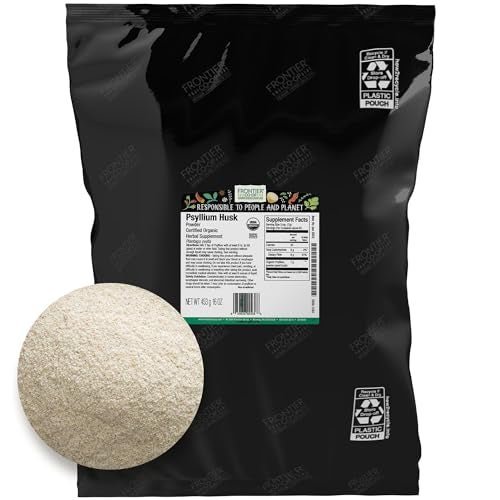 Frontier Coop Organic Psyllium Husk Powder 1lb